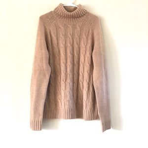 Lands End Cable Knit Sweater